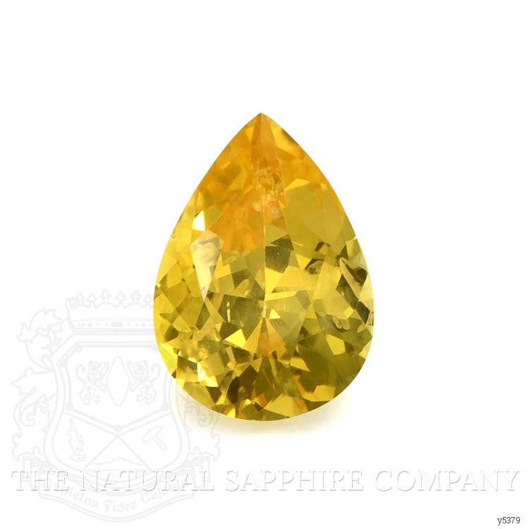 0.77 Ct. Yellow Sapphire from Ceylon (Sri Lanka)