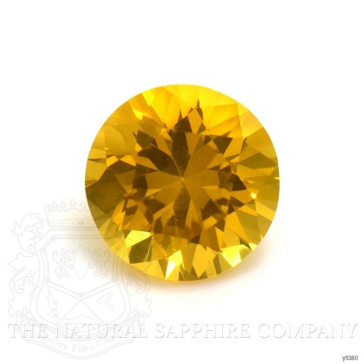 0.80 Ct. Yellow Sapphire from Ceylon (Sri Lanka)
