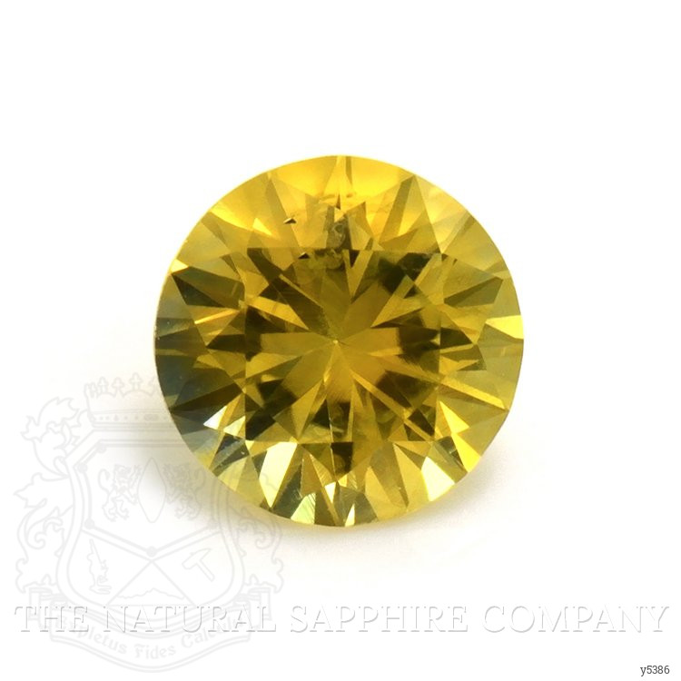 0.90 Ct. Yellow Sapphire from Ceylon (Sri Lanka)