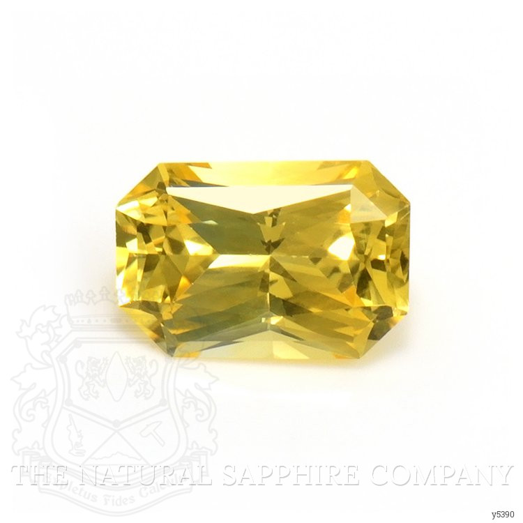 0.59 Ct. Yellow Sapphire from Ceylon (Sri Lanka)