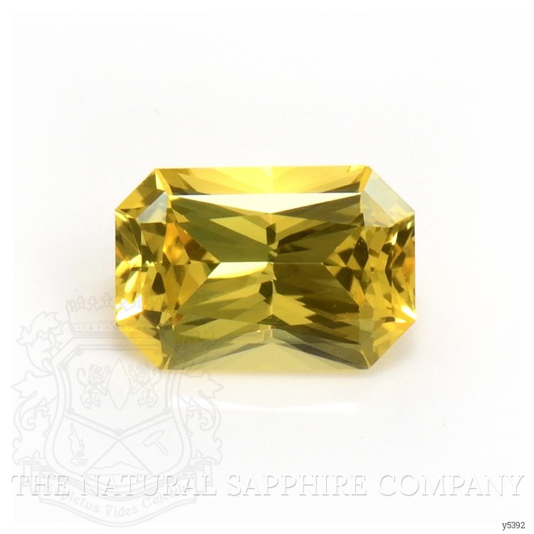 0.61 Ct. Yellow Sapphire from Ceylon (Sri Lanka)