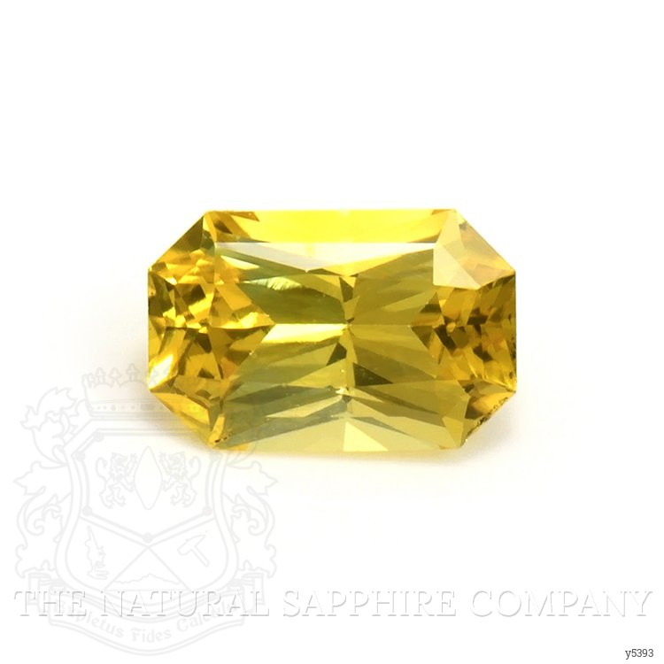 0.63 Ct. Yellow Sapphire from Ceylon (Sri Lanka)
