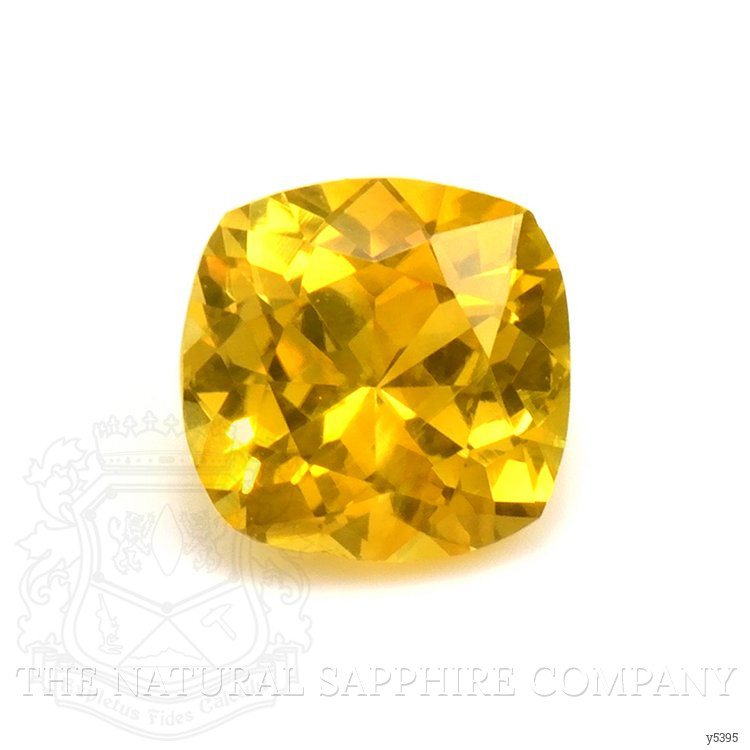 0.65 Ct. Yellow Sapphire from Ceylon (Sri Lanka)