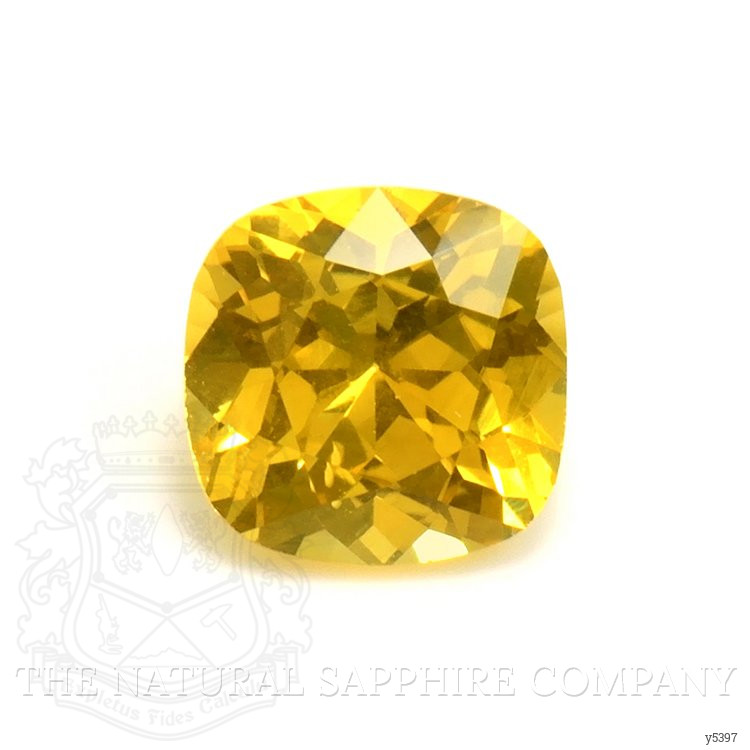 0.68 Ct. Yellow Sapphire from Ceylon (Sri Lanka)