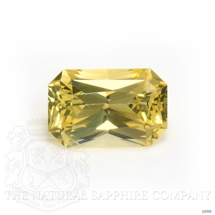 0.68 Ct. Yellow Sapphire from Ceylon (Sri Lanka)
