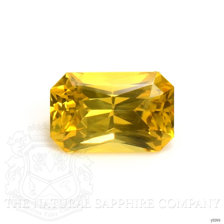 0.69 Ct. Yellow Sapphire from Ceylon (Sri Lanka)