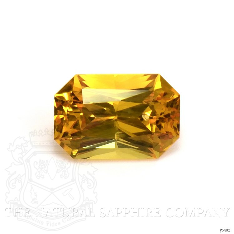 0.72 Ct. Yellowish Orange Sapphire from Ceylon (Sri Lanka)