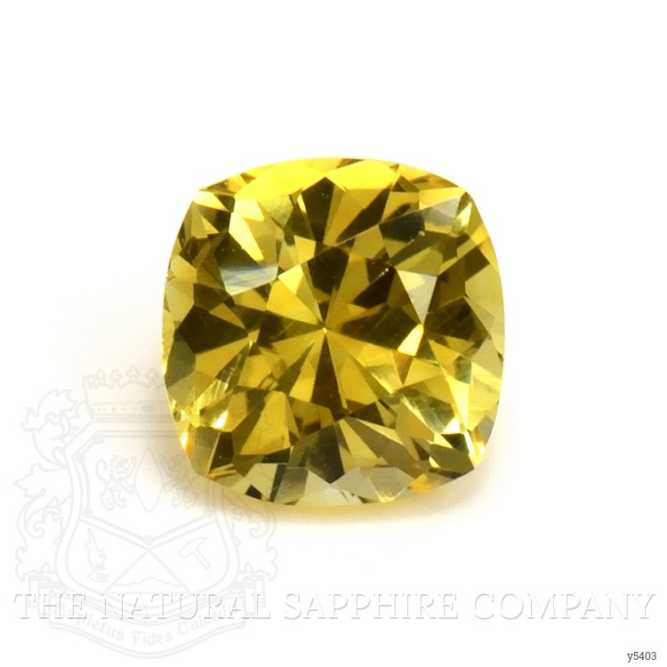 0.80 Ct. Yellow Sapphire from Ceylon (Sri Lanka)