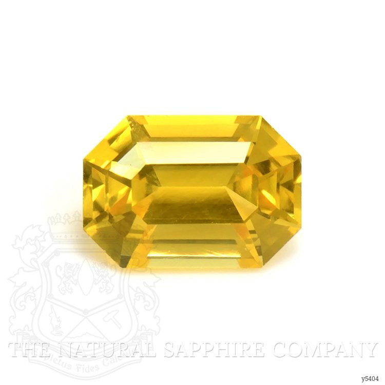 0.88 Ct. Yellow Sapphire from Ceylon (Sri Lanka)