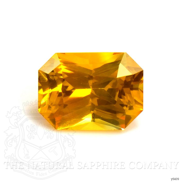 1.11 Ct. Yellowish Orange Sapphire from Ceylon (Sri Lanka)