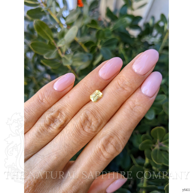 1.15 Ct. Yellow Sapphire from Ceylon (Sri Lanka)