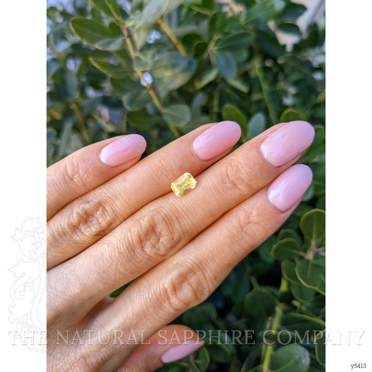 1.29 Ct. Yellow Sapphire from Ceylon (Sri Lanka)
