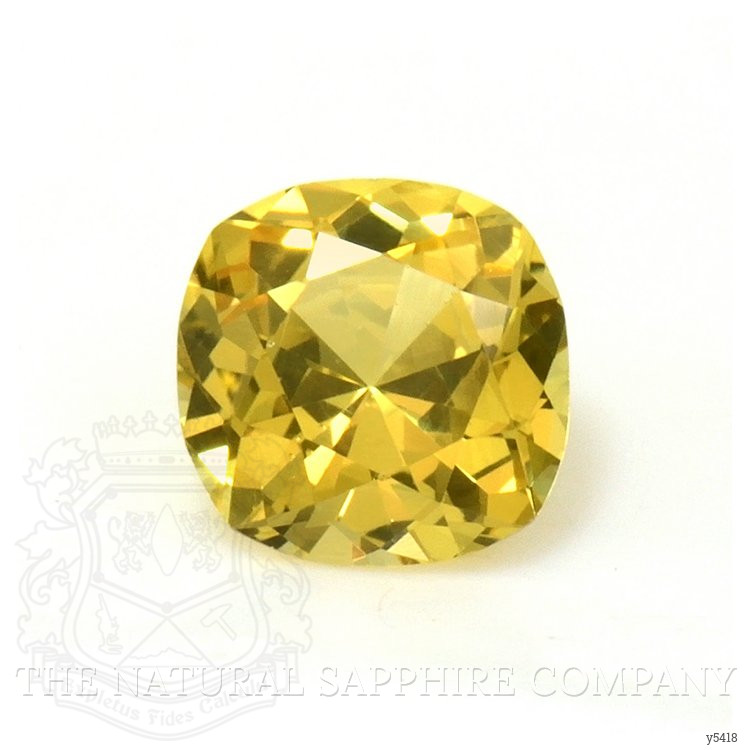 0.60 Ct. Yellow Sapphire from Ceylon (Sri Lanka)