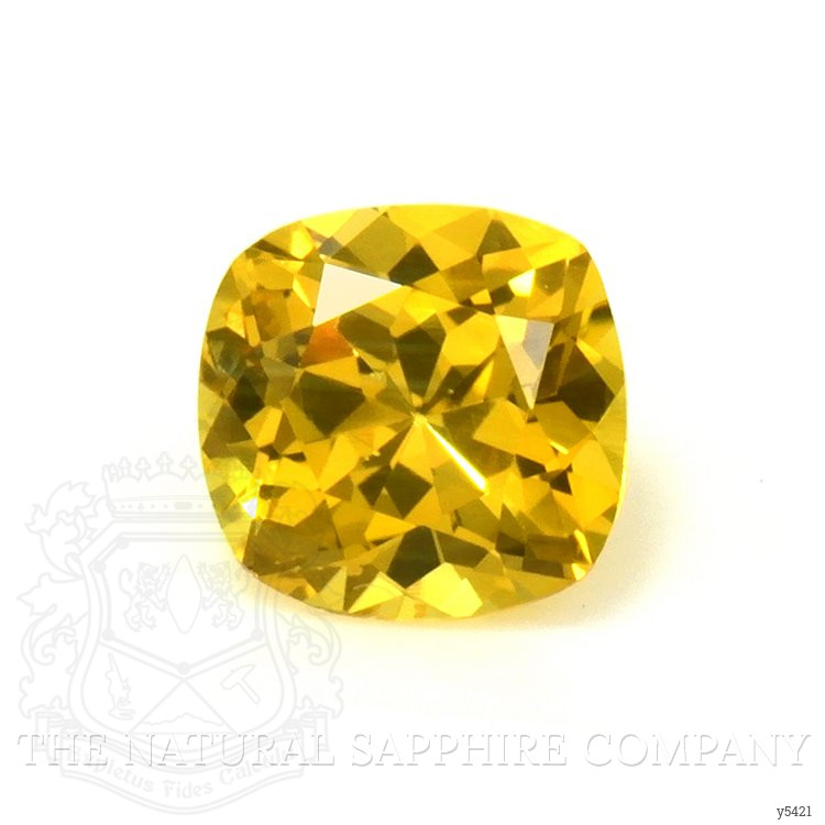 0.64 Ct. Yellow Sapphire from Ceylon (Sri Lanka)