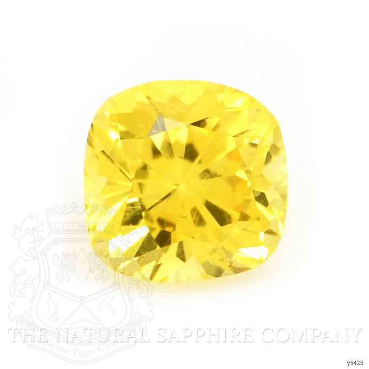 0.68 Ct. Yellow Sapphire from Ceylon (Sri Lanka)