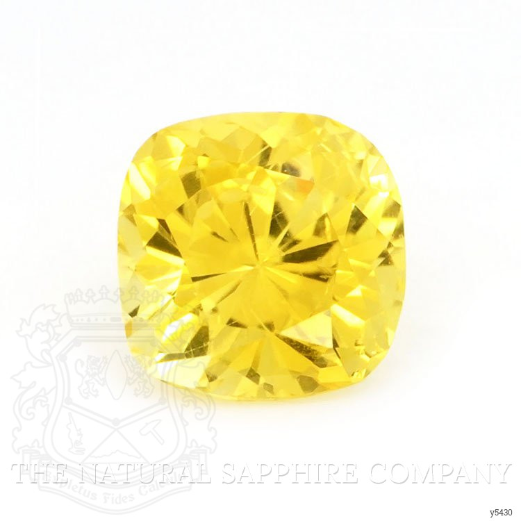 0.74 Ct. Yellow Sapphire from Ceylon (Sri Lanka)