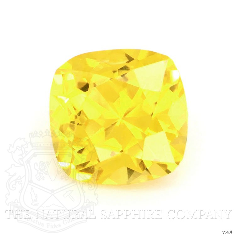 0.74 Ct. Yellow Sapphire from Ceylon (Sri Lanka)