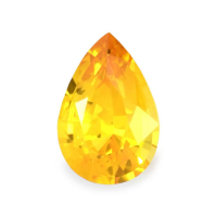 0.57 Ct. Orangish Yellow Sapphire from Ceylon (Sri Lanka) Video