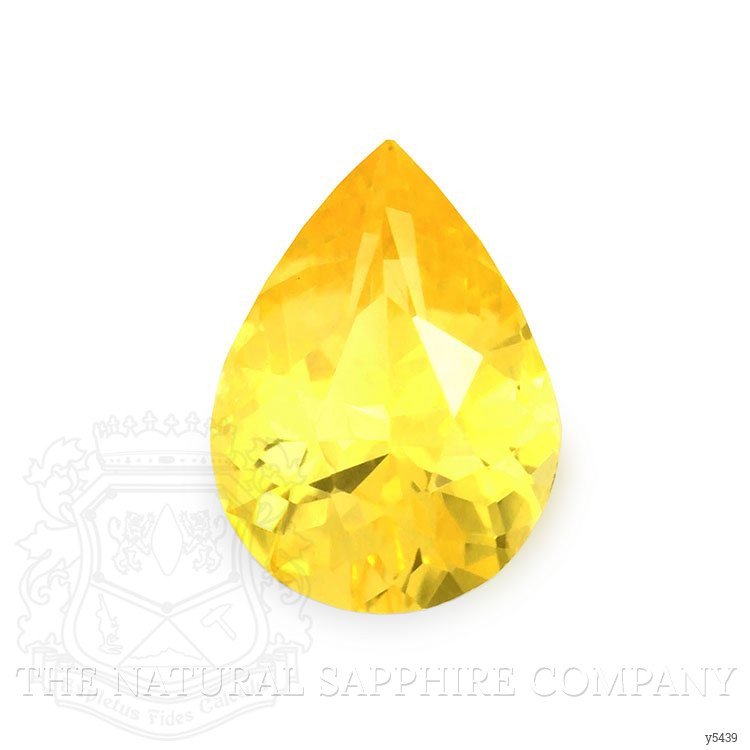 0.69 Ct. Yellow Sapphire from Ceylon (Sri Lanka)