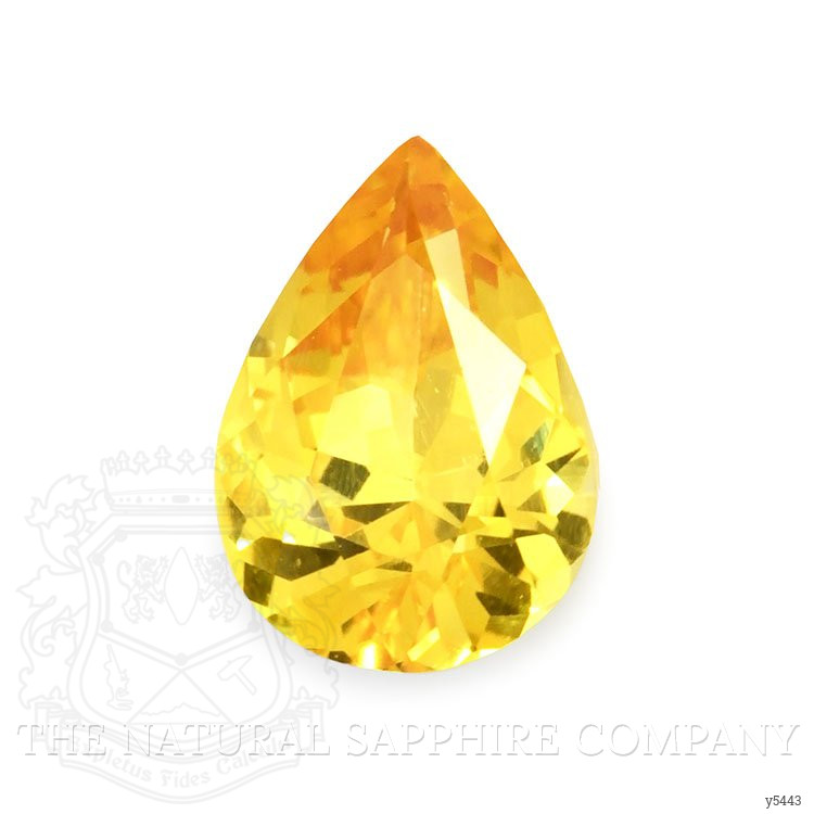 0.79 Ct. Yellow Sapphire from Ceylon (Sri Lanka)
