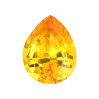 0.83 Ct. Orangish Yellow Sapphire from Ceylon (Sri Lanka) Video