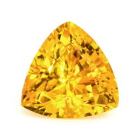 0.86 Ct. Yellowish Orange Sapphire from Ceylon (Sri Lanka) Video