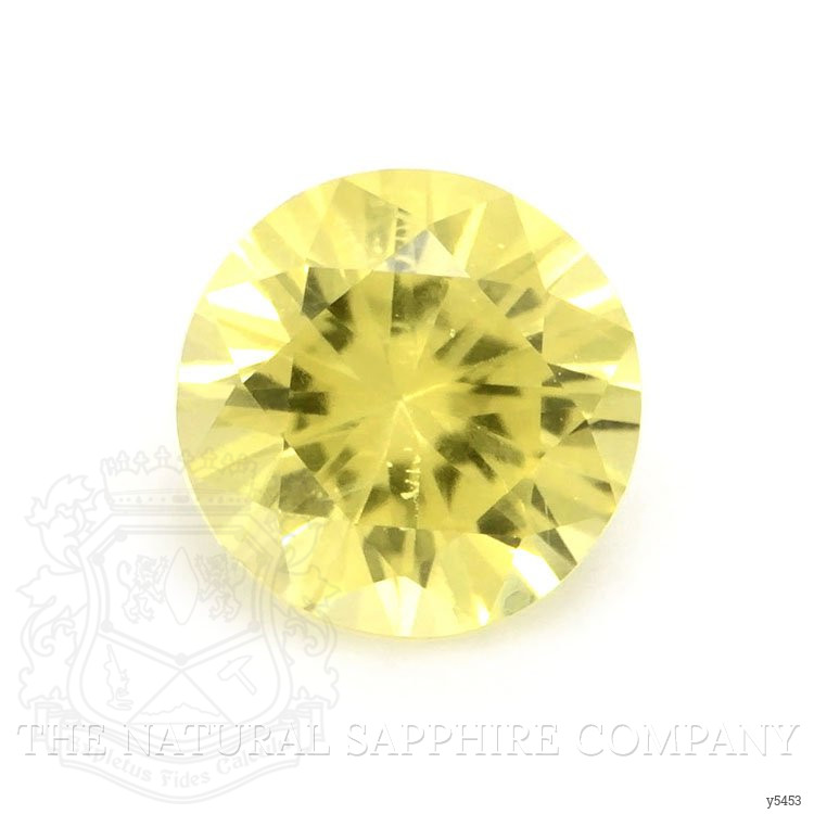 0.62 Ct. Yellow Sapphire from Ceylon (Sri Lanka)