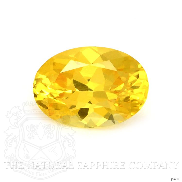0.77 Ct. Yellow Sapphire from Ceylon (Sri Lanka)