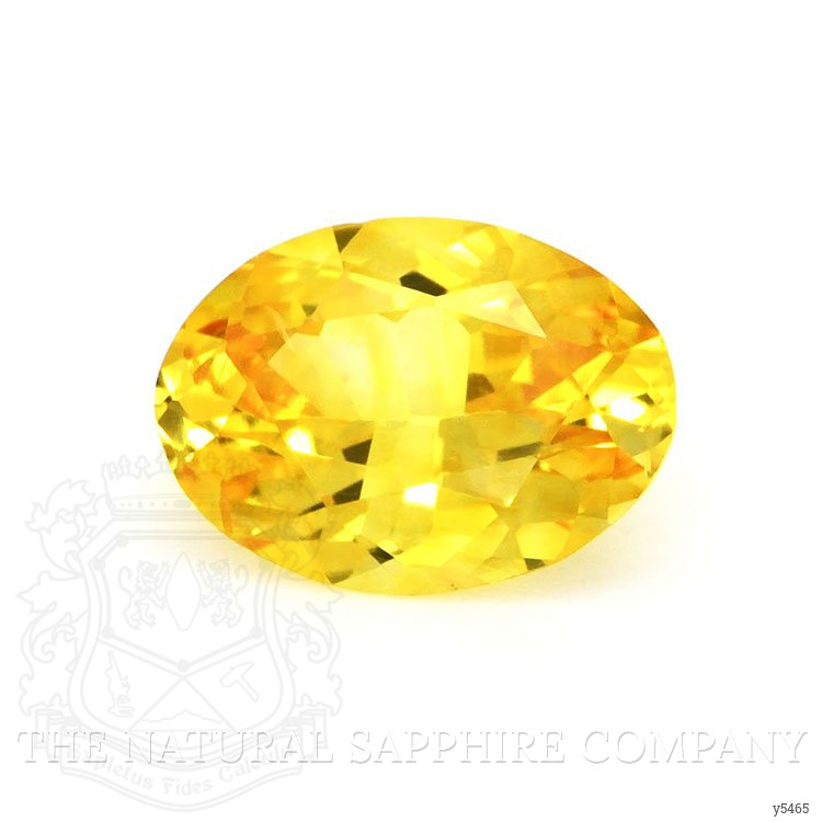 0.89 Ct. Yellow Sapphire from Ceylon (Sri Lanka)