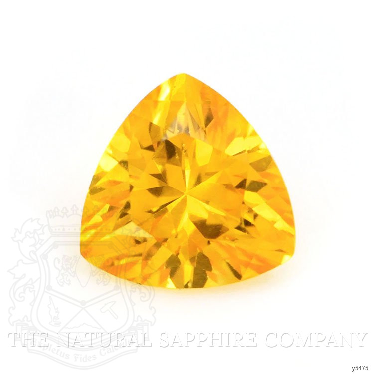 0.71 Ct. Yellow Sapphire from Ceylon (Sri Lanka)
