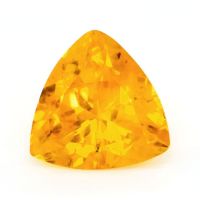 0.79 Ct. Orangish Yellow Sapphire from Ceylon (Sri Lanka) Video