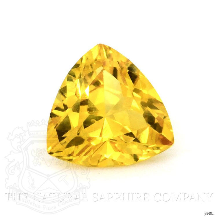 0.87 Ct. Yellow Sapphire from Ceylon (Sri Lanka)