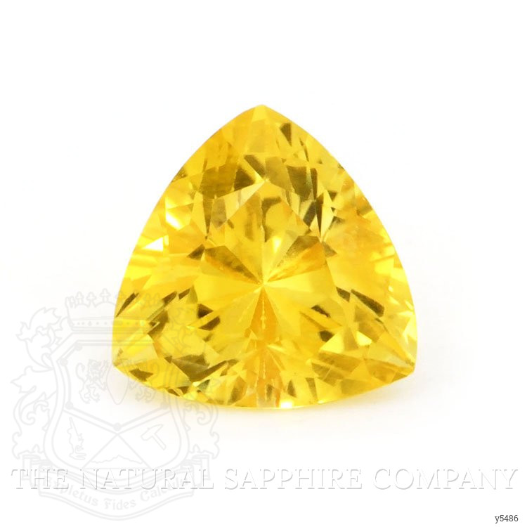 0.97 Ct. Yellow Sapphire from Ceylon (Sri Lanka)