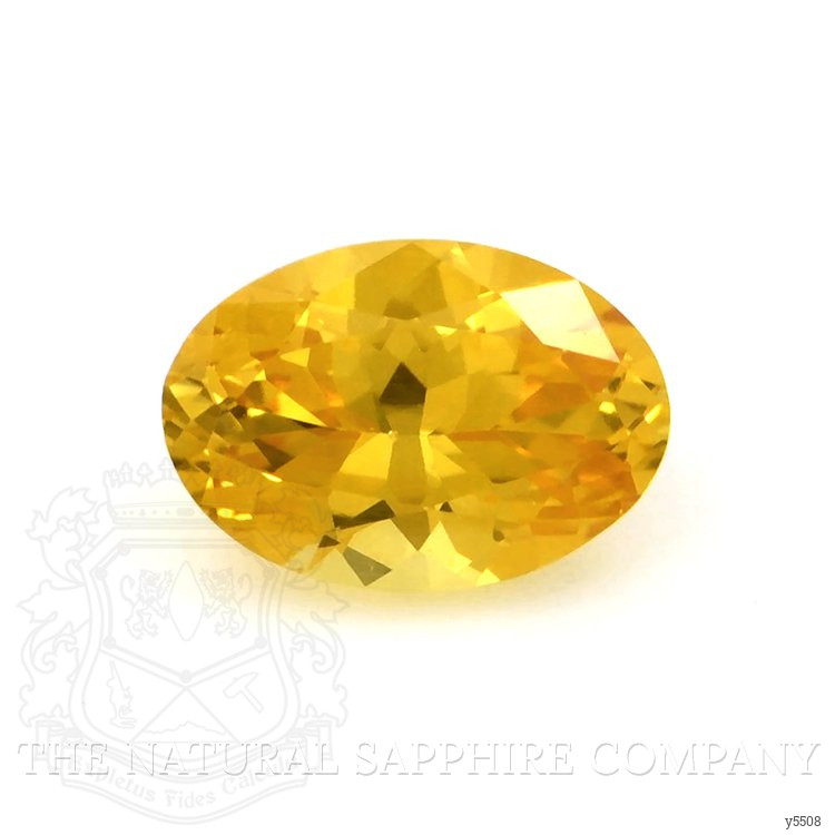 0.52 Ct. Yellow Sapphire from Ceylon (Sri Lanka)