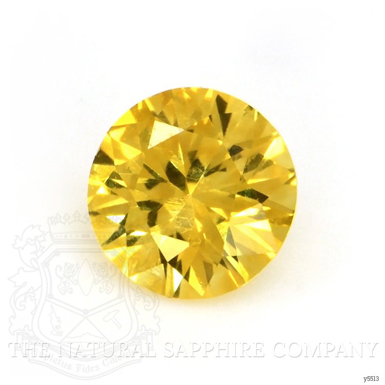 0.70 Ct. Yellow Sapphire from Ceylon (Sri Lanka)