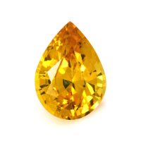 0.71 Ct. Yellowish Orange Sapphire from Ceylon (Sri Lanka) Video