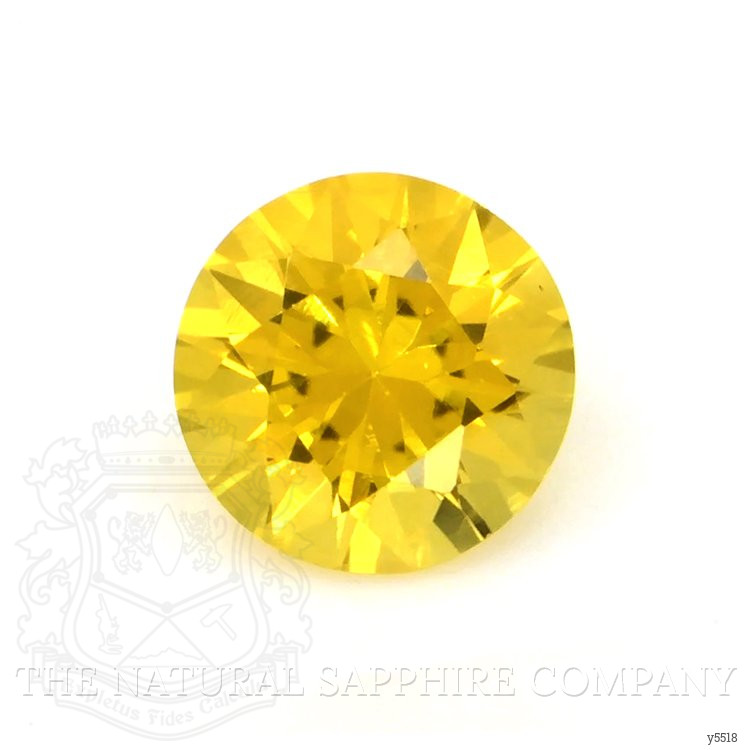 0.78 Ct. Yellow Sapphire from Ceylon (Sri Lanka)
