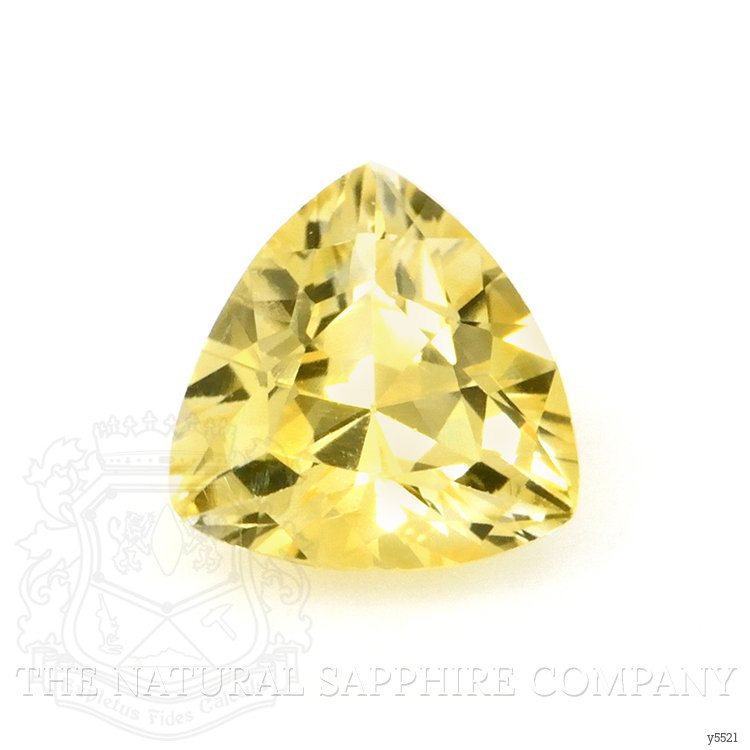 0.83 Ct. Yellow Sapphire from Ceylon (Sri Lanka)