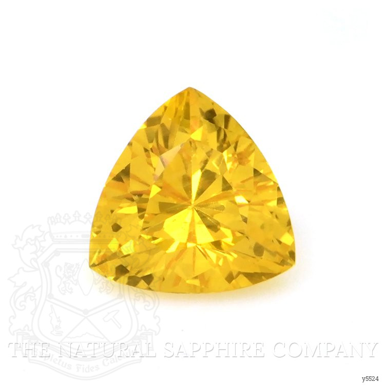 0.85 Ct. Yellow Sapphire from Ceylon (Sri Lanka)