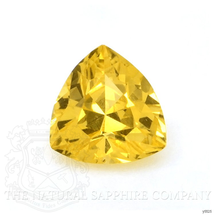 0.87 Ct. Yellow Sapphire from Ceylon (Sri Lanka)