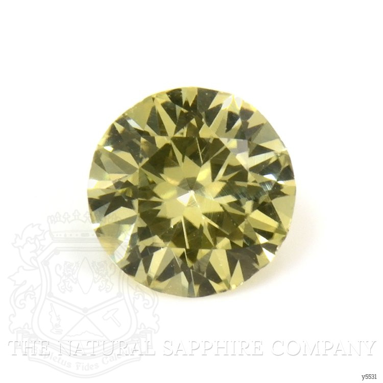 0.48 Ct. Yellow Sapphire from Ceylon (Sri Lanka)