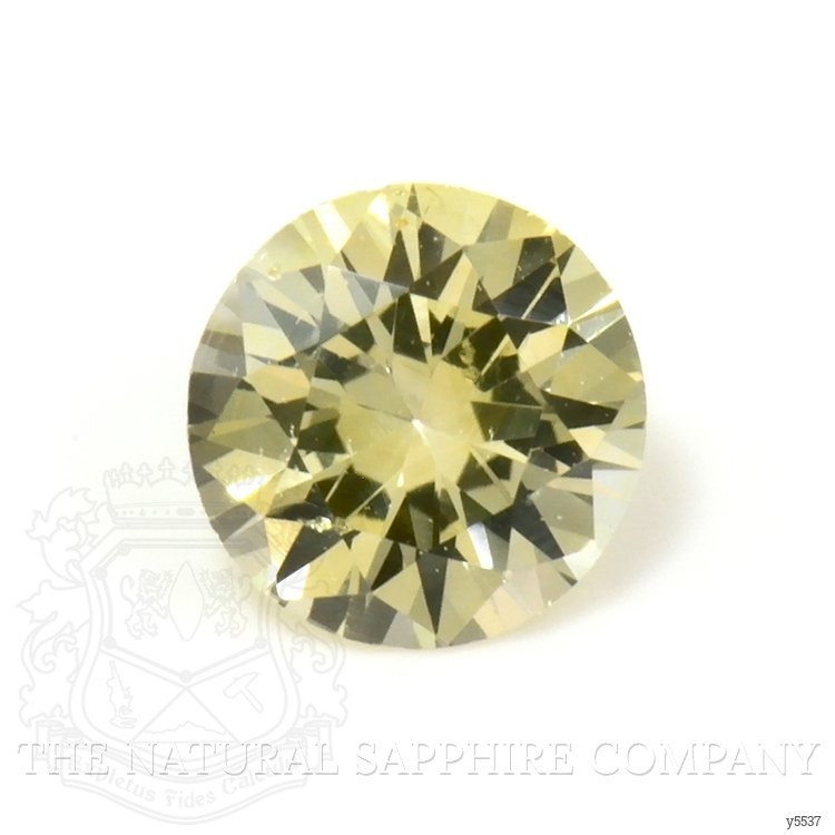 0.53 Ct. Yellow Sapphire from Ceylon (Sri Lanka)