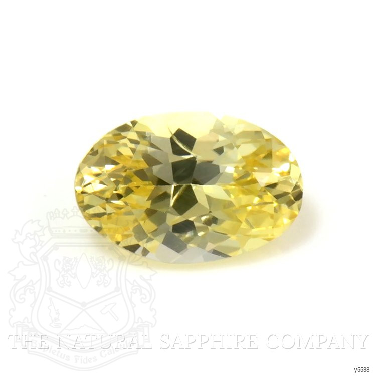 0.53 Ct. Yellow Sapphire from Ceylon (Sri Lanka)